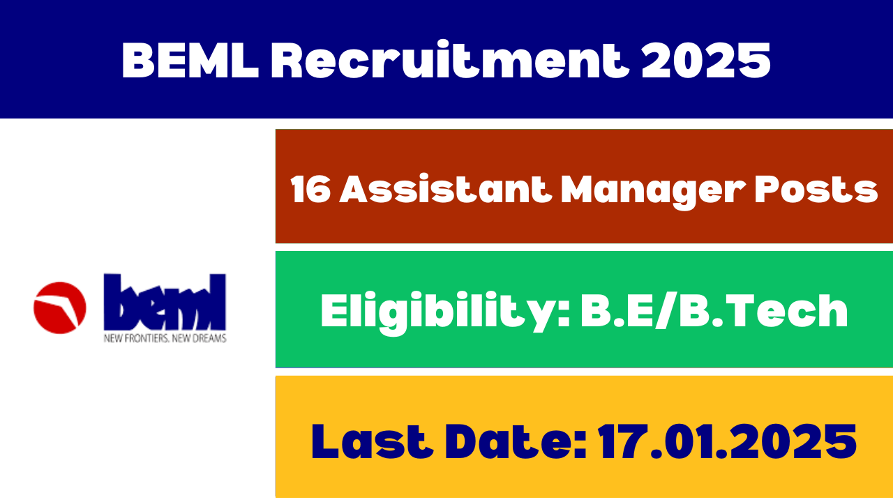 BEML Recruitment 2025