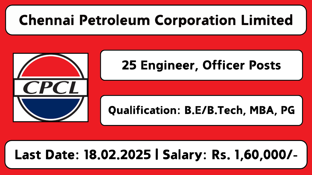CPCL Recruitment 2025