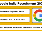 Google Software Engineer University Graduate Recruitment 2025 – Apply Online