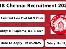 RRB ALP Recruitment 2025 Notification for 9900 Assistant Loco Pilot Posts – Apply Online from 12 April to 19 May 2025