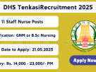 DHS Tenkasi Staff Nurse and MLHP Recruitment Notification 2025