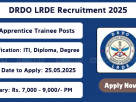 DRDO LRDE Apprentice Recruitment Notification 2025