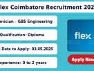 Technician – GBS Engineering Job at Flex Coimbatore