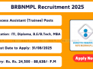 BRBNMPL Recruitment Notification 2025 for 88 Posts