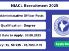 NIACL 2025 Recruitment for 550 AO Posts – Apply at newindia.co.in