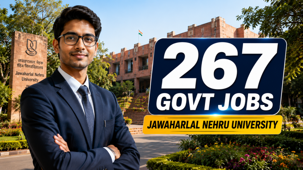 JNU Recruitment 2026: 267 Non-Teaching Posts; Apply Now!
