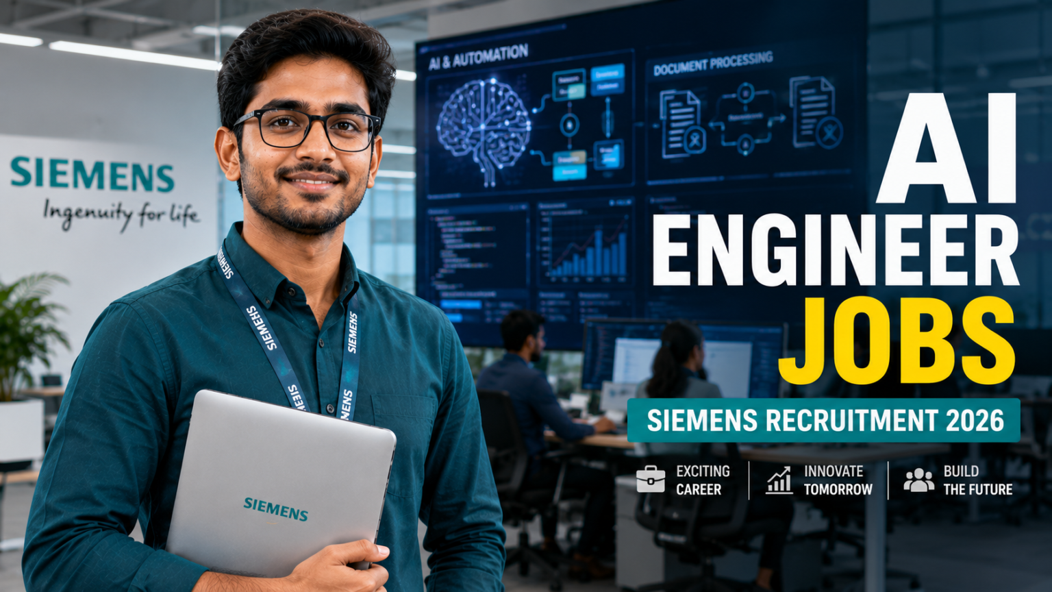 Siemens Recruitment 2026: AI Agent development SW Engineer Posts; Apply ...