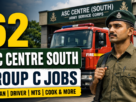 ASC Centre South Recruitment 2026 62 Group C Defence Jobs