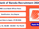 Bank of Baroda Local Bank Officer (LBO) Recruitment 2026