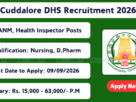 Cuddalore DHS Recruitment 2026