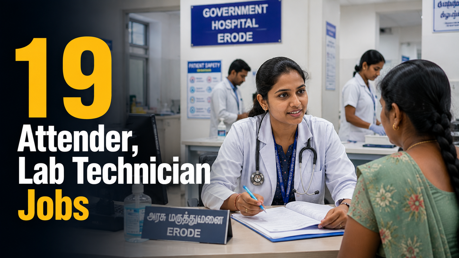 Erode DHS Recruitment 2026 Health Department Jobs Tamil Nadu