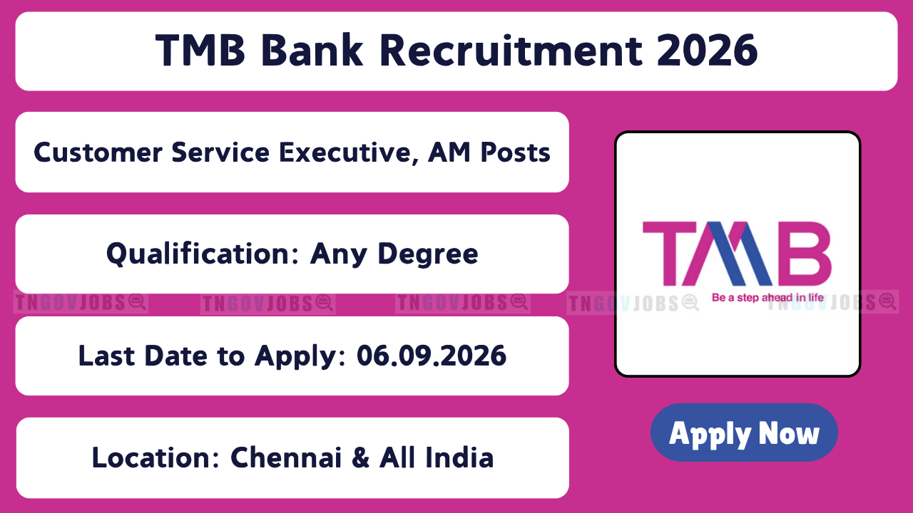 TMB Bank Recruitment 2026