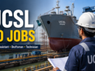 UCSL Recruitment 2026 10 Jobs Office Assistant Draftsman Technician