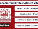 Anna University Recruitment 2026