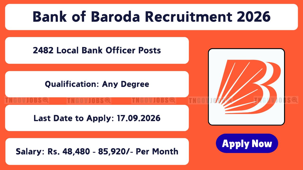 Bank of Baroda LBO Recruitment 2026