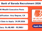 Bank of Baroda Recruitment 2026