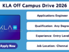 KLA Off Campus Drive 2026