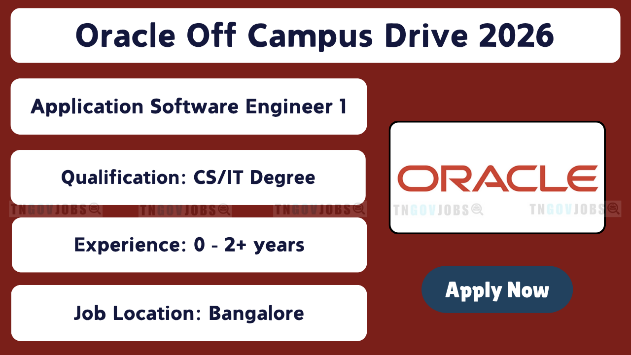 Oracle Off Campus Drive 2026