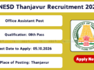 TNESD Thanjavur Recruitment 2026