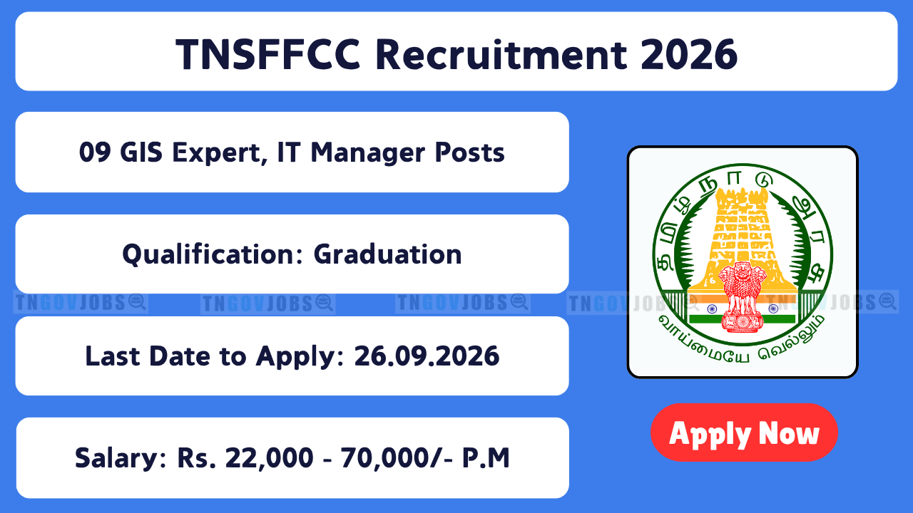 TNSFFCC Recruitment 2026