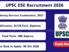 UPSC ESE Recruitment 2026