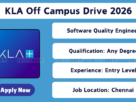 KLA Off Campus Drive 2026