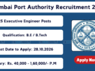 Mumbai Port Authority Recruitment 2026
