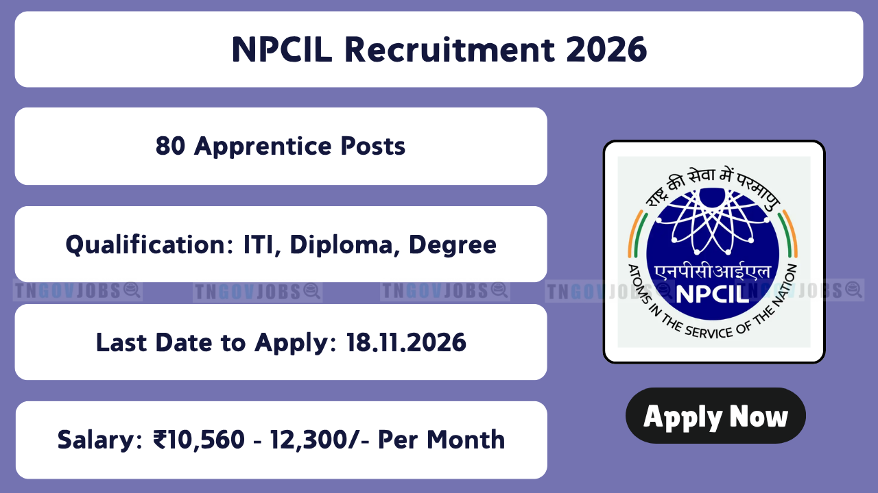 NPCIL Recruitment 2026