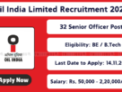 Oil India Limited Recruitment 2026