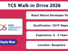 TCS Walk-in Drive 2026