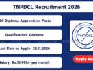 TNPDCL Recruitment 2026