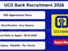 UCO Bank Recruitment 2026